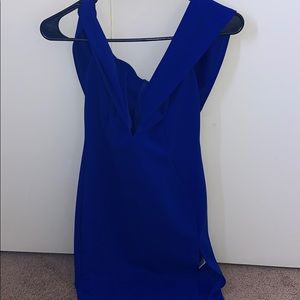 Blue dress